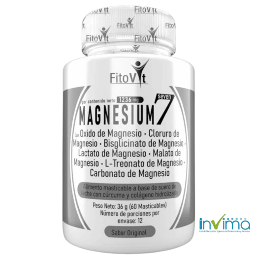7 MAGNESIOS+COLAGENO HIDROLIZADO|PRODUCTO ORIGINAL.